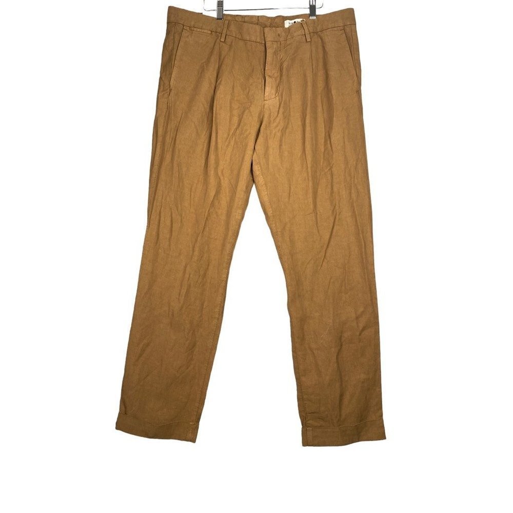 NN07‎ No Nationality Men's Codo 1044 Loose Fit Pleated Tapered Pants SZ 36x32